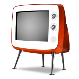 Fresh Retro TV Icon 256x256 png